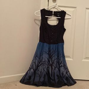 hot topic disney collection alice in wonderland corset style dress
